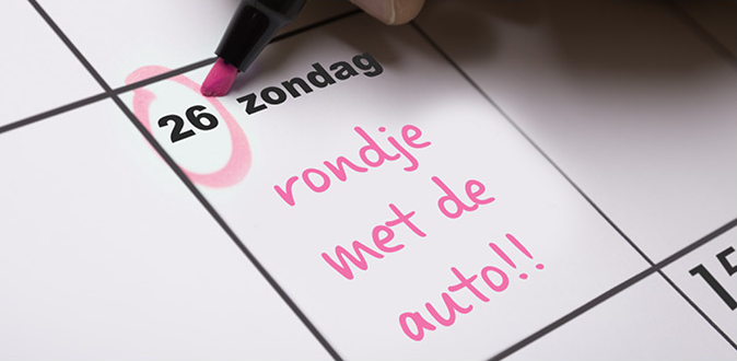 Zondag is de veiligste dag van de week Zondag is de veiligste dag van de week