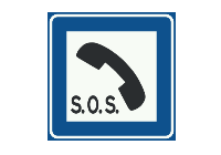Verkeersbord S.O.S. Verkeersbord S.O.S.